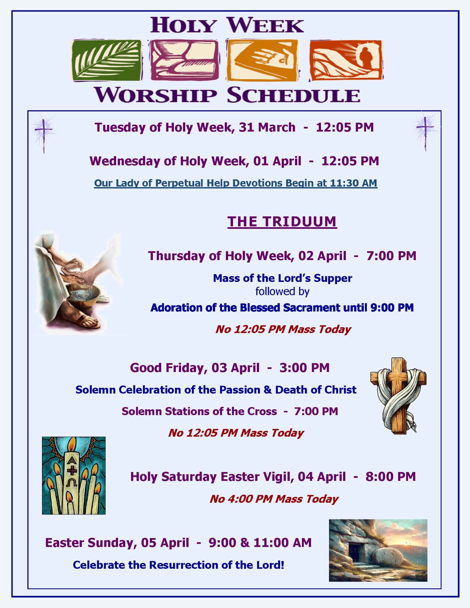Holy Week Professional Holy Week 2026 | Pro-Cathedral of the AssumptionPro-Cathedral of the ...